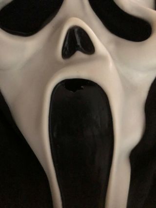 Gen 1 Fantastic Faces Ghostface Scream Mask Vintage Cloth Fun World Div Rare 3
