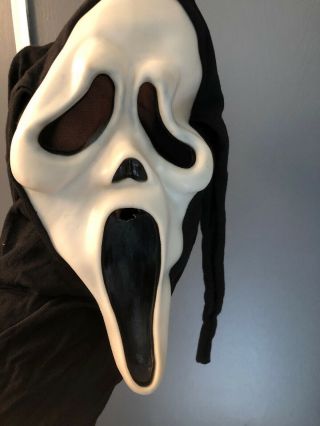 Gen 1 Fantastic Faces Ghostface Scream Mask Vintage Cloth Fun World Div Rare 6