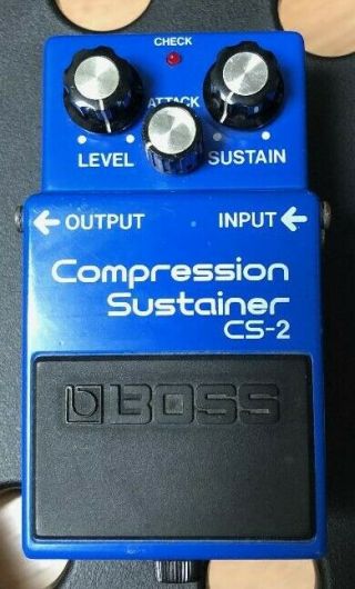 Boss Cs - 2 Compression/sustainer Pedal - Vintage Mij