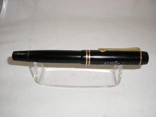 Very Rare Montblanc 333 1/2 Fountain Pen Gold Nib Ef (k)