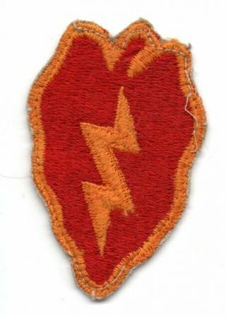 World War Ii Us Army 25th Infantry Division Patch