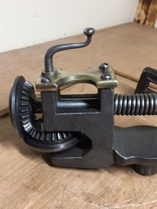 Vintage Pexto Seaming Crimper Machine With Stand 2