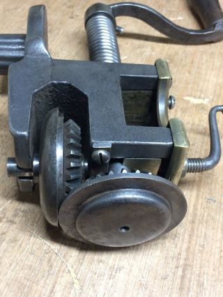 Vintage Pexto Seaming Crimper Machine With Stand 3