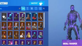 Og Skull Trooper Renegade Raider Ikonik Honor Guard And Black Reflex Rare Acc