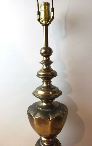 Vintage Brass Stiffel Trophy Table Lamp 4