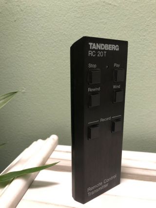 ULTRA RARE Tanberg RC 20T Remote Control For Tandberg 3014 Cassette Deck LOOK 2