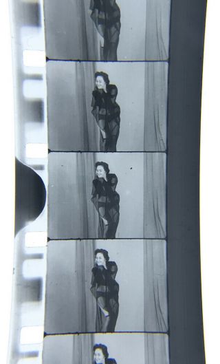 Vtg 16mm Master Reel by Bettie Page Photo Irving Klaw PinUp Girl Movie Film Loop 8