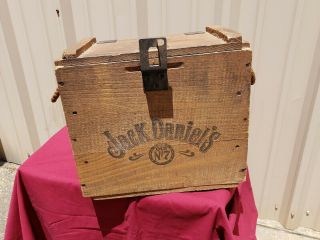 Vintage Jack Daniels Tennessee Whiskey Volunteer Chest Wood Box Best On Ebay