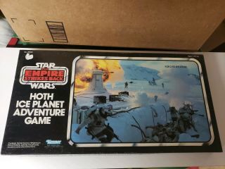 Vintage 1980 Star Wars Esb Board Game Kenner Hoth Ice Planet Adventure Complete