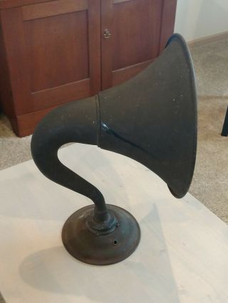 Antique Atwater Kent Speaker Model H Vintage Musical Decor Steampunk Display