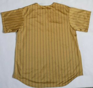 Vintage Houston Astros Majestic Gold Jersey Size XL 2