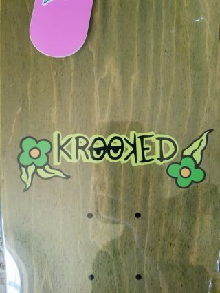 Rare Nos 2003 Dan Drehobl krooked skateboard deck Mark Gonzales art 8