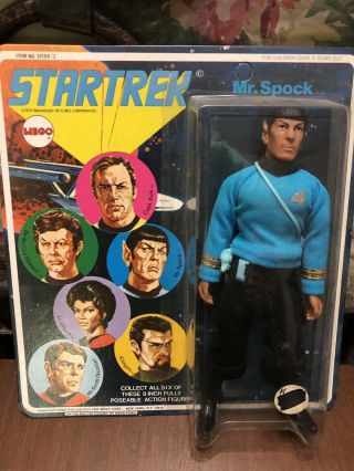 Star Trek Spock Mego 8 Inch Vintage Figure 1974