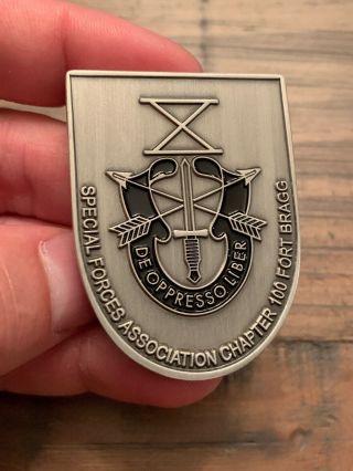 Ultra RARE Crazy Limited Special Forces Metal Of Honor Odd Shaped Challenge Coin 3