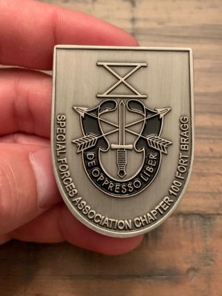 Ultra RARE Crazy Limited Special Forces Metal Of Honor Odd Shaped Challenge Coin 4