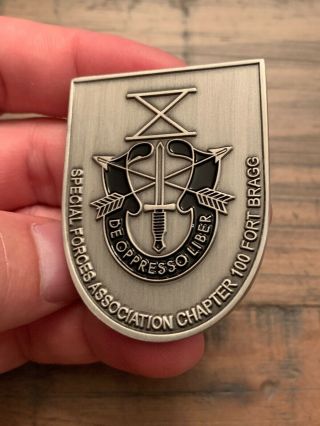 Ultra RARE Crazy Limited Special Forces Metal Of Honor Odd Shaped Challenge Coin 5