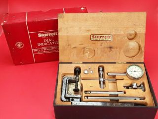 Vintage Starrett Dial Test Indicator Kit,  196a Outer And Inner Box