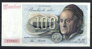 Germany Paper Money P15 1948 100 Mark Rare Unc