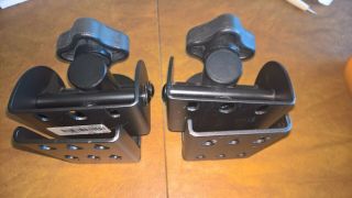 2 M&k Miller & Kreisel Heavy Duty Speaker Brackets St - Tilt Series Usa Rare Demo