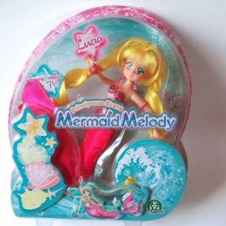 Mermaid Melody Sailor Moon Pichi Pichi Pitch Luchia Doll Giochi Preziosi RARE 3