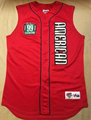 Authentic Rare Ken Griffey 1999 All Star Game Sleeveless Jersey Large