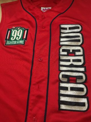 Authentic Rare Ken Griffey 1999 All Star Game Sleeveless Jersey Large 4