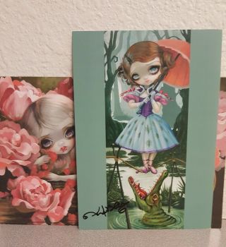Disney “tightrope Girl” Postcard By Jasmine Becket - Griffith – Rare & Retired