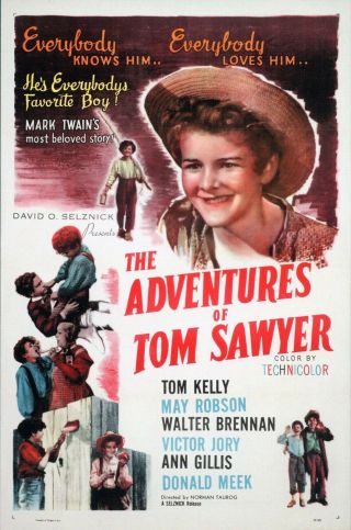 Movie 16mm Tom Sawyer Feature Vintage 1938 Film Mark Twain Adventure