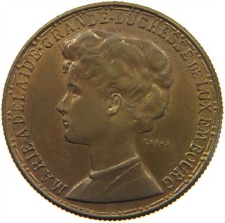 Luxembourg 2 Francs 1914 Essai Rare Unc T80 399