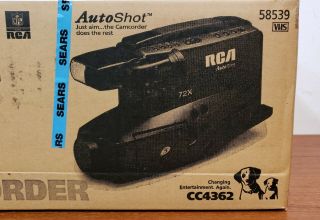 NIB Vintage RCA Camcorder CC4362 Video Camera Factory Made in Japan 2