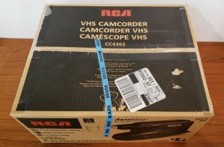NIB Vintage RCA Camcorder CC4362 Video Camera Factory Made in Japan 5