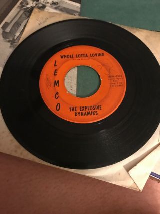 The Explosive Dynamiks Whole Lotta Loving Rare Northern Soul Funk Lemco 2