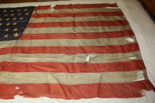 Vintage 1908 - 1912 46 Star US Flag 3