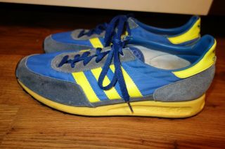 RARE VINTAGE ' 80 ADIDAS TRX TRAINERS,  MADE IN WEST GERMANY,  UK 8,  EU 42 5