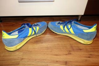 RARE VINTAGE ' 80 ADIDAS TRX TRAINERS,  MADE IN WEST GERMANY,  UK 8,  EU 42 6