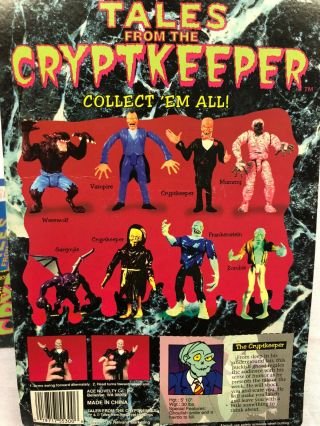 Vintage Ace Novelty Tales From the Crypt Keeper Figures - COMPLETE SET OF 8 2