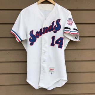 Geronimo Berroa Nashville Sounds 1992 Triple A All Star Game Jersey Rare Wilson