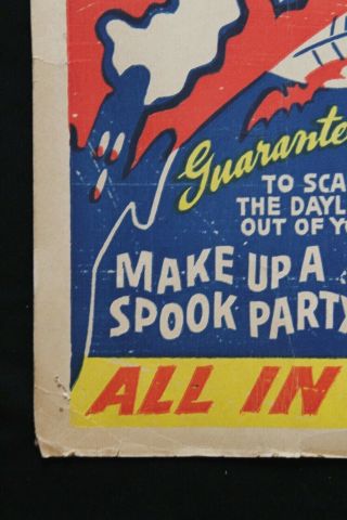 Rare Spook Show Poster 22 