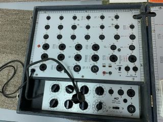 Vintage B&K Dyna - Quik 650 Mutual Conductance Tube Tester Checker,  610 Test Panel 6