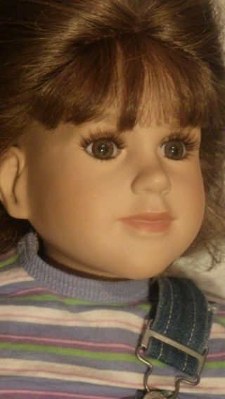 My Twinn Doll 23” Brunette Brown Eyes Euc