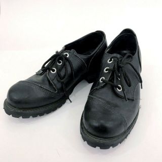 ⭕ 80s Vintage Nana Black Steel Toe Shoes : Seditionaries Punk Shirt Dr.  Martens