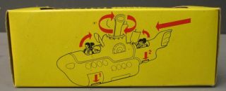 Corgi 803 BEATLES Diecast Toy Model Yellow Submarine - RARE MT/Box 5
