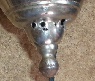 Antique Vintage HANGING KEROSENE ANGLE LAMP ELECTRIFIED Parts Repair or Use 5