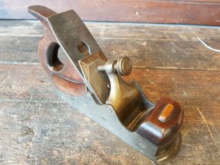 Stunning Vintage Screw Sided Infill Smoothing Plane Lovely E01286 2
