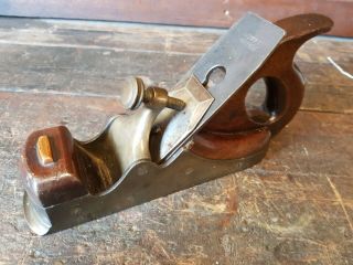 Stunning Vintage Screw Sided Infill Smoothing Plane Lovely E01286 3