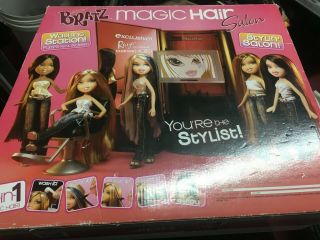 Bratz Magic Hair Raya Doll and Salon Rare HTF Take a look Box 5
