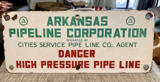 Rare Arkansas Pipeline Corporation / Cities Service Pipe Line Co.  Oil Well Lease
