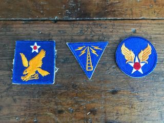 Vintage,  Wwii U.  S.  Army Air Corps Patches,
