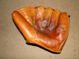 VINTAGE RAWLINGS LEATHER BASEBALL GLOVE DUKE SNIDER 