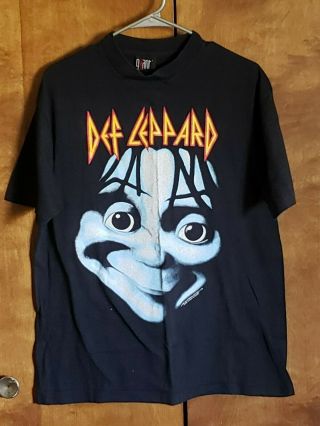 Vintage 1992 Def Leppard Adrenalize T - Shirt Size L